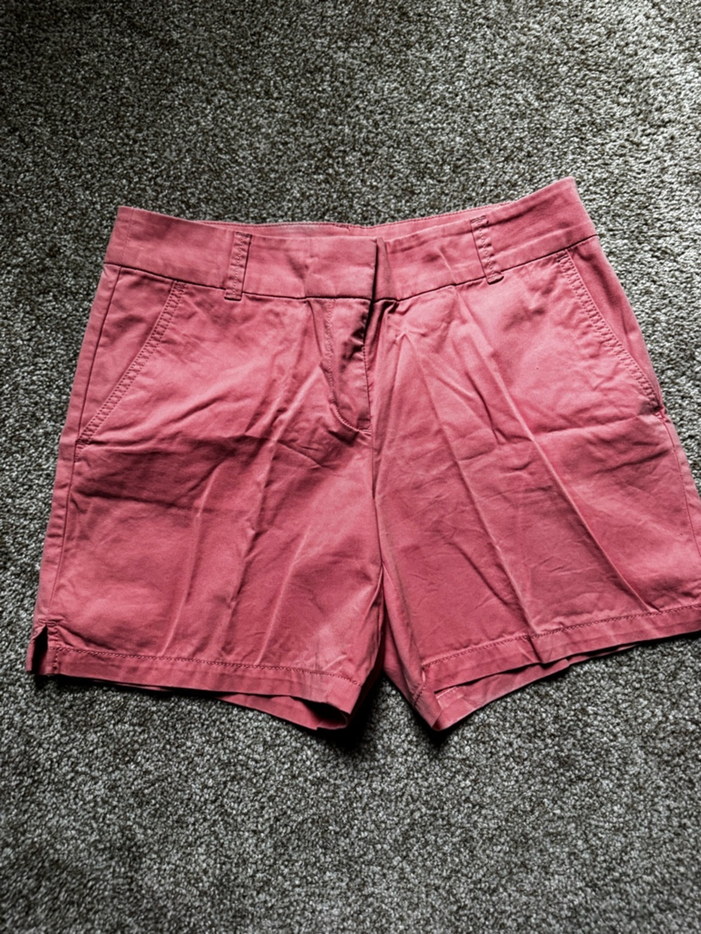 LOFT Dusty Rose Cotton Shorts